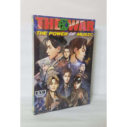 EXO 4th Repackage Album [THE WAR The Power of Music] Kore CD+Photobook+Card